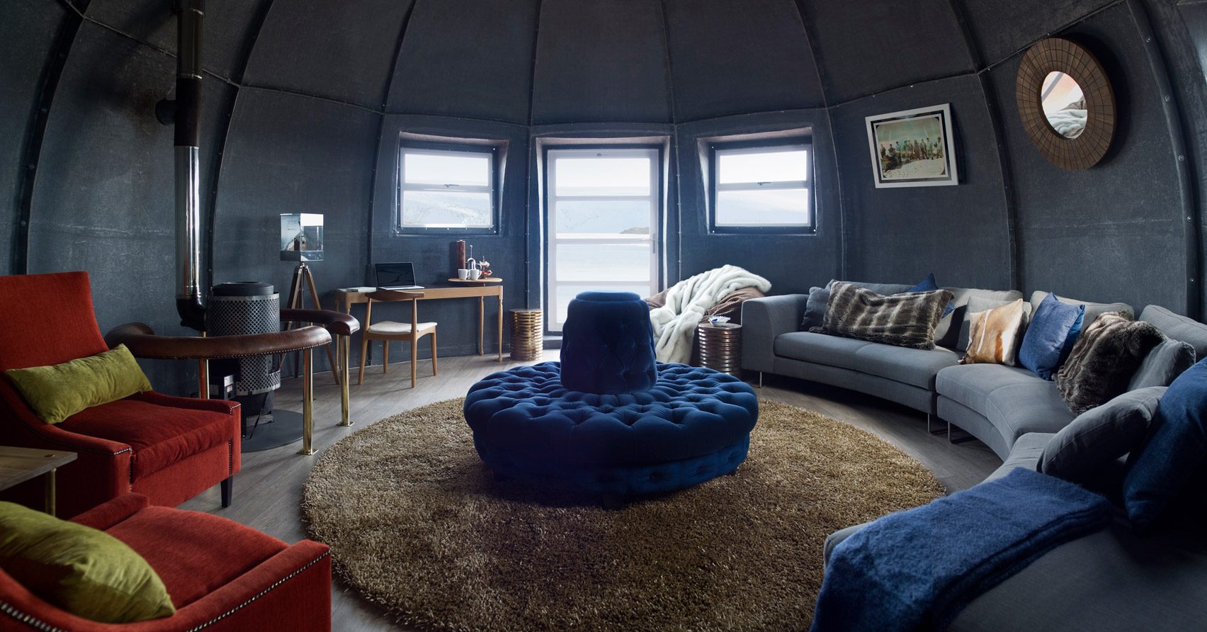 Luxury campsite in Antarctica offers tiny domed pods