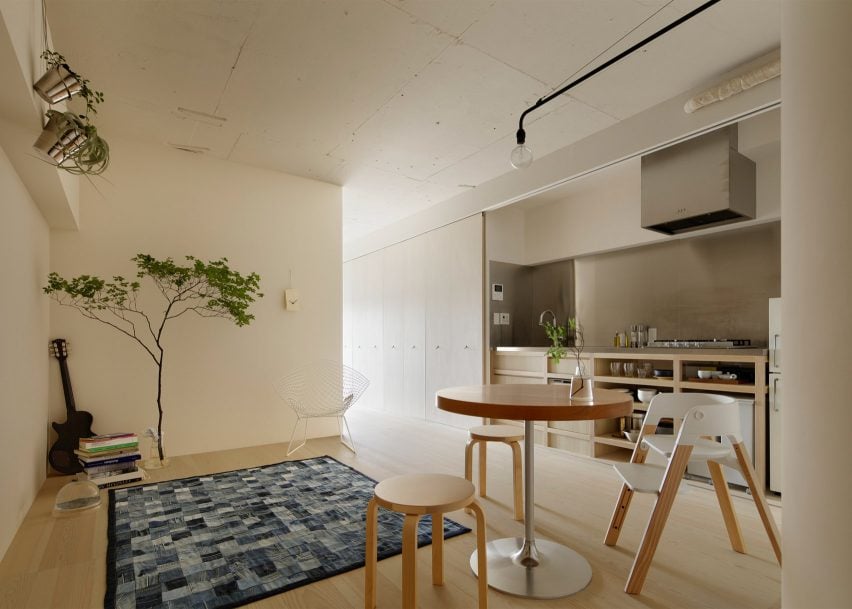 Minorpoet применяет традиционный японский дизайн к отремонтированной квартире в Токио