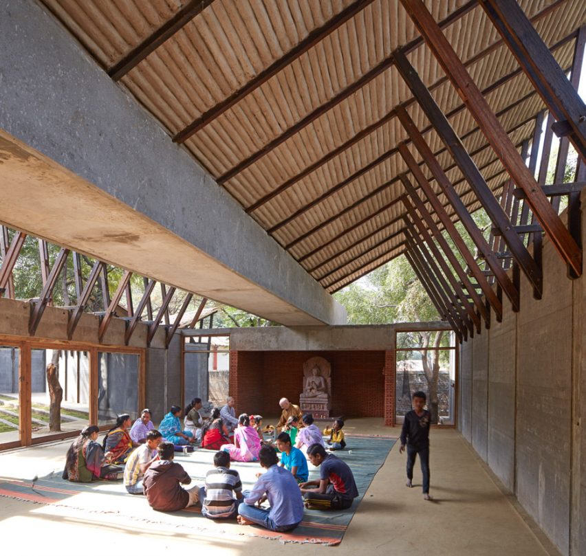sP+a architects designed the Buddhist learning centre Jetvana
