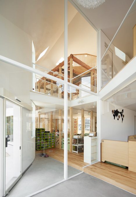 MAD transforms Japanese house into kindergarten with a two-storey slide