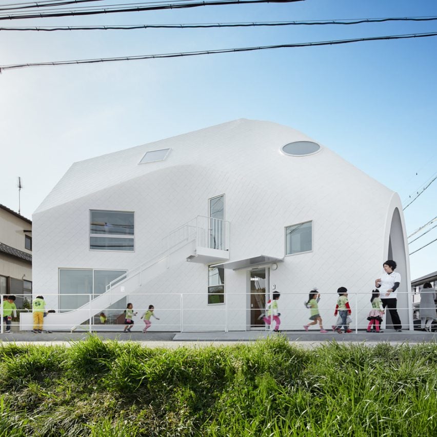 MAD transforms Japanese house into kindergarten with a two-storey slide