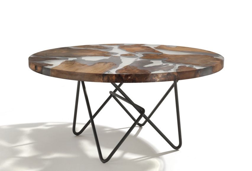 Riva 1920 designs symbolic Earth-shaped table for World Trade Center