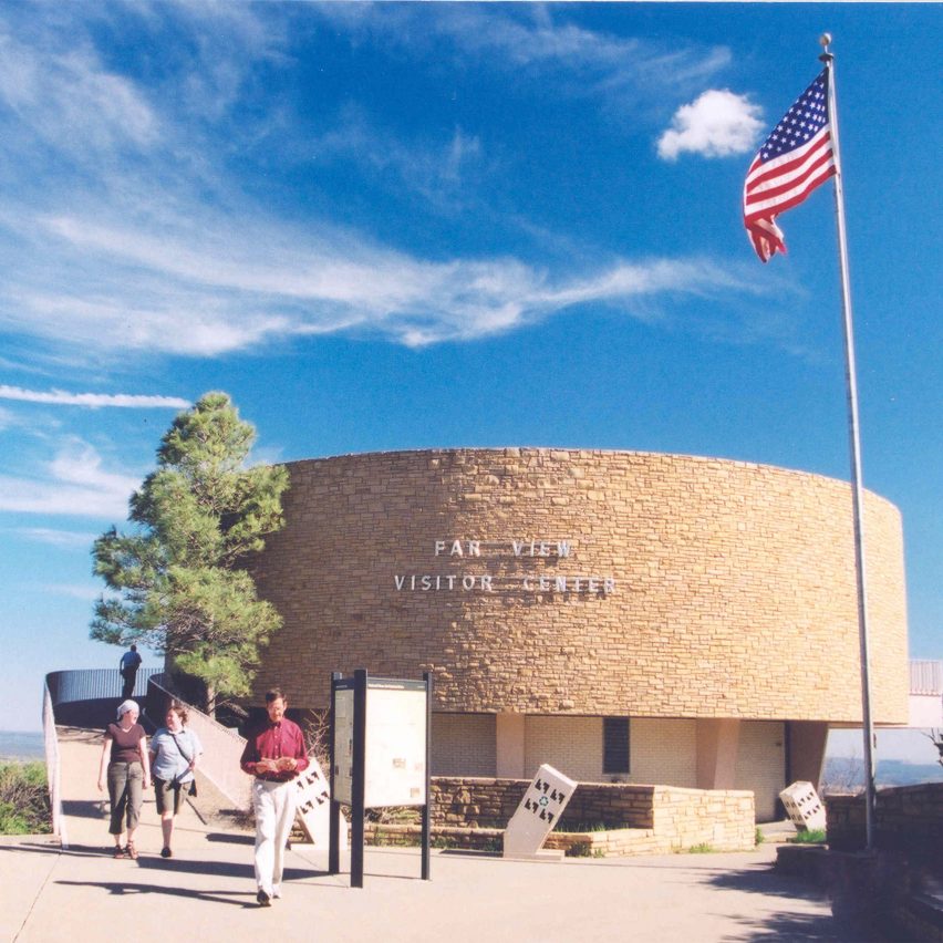 Far View Visitor Center, Mesa Verde National Park, by Joseph and Louise Marlowe, 1965