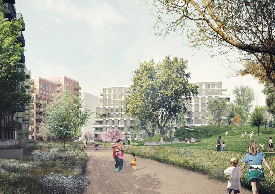 Replacement housing revealed for doomed Robin Hood Gardens