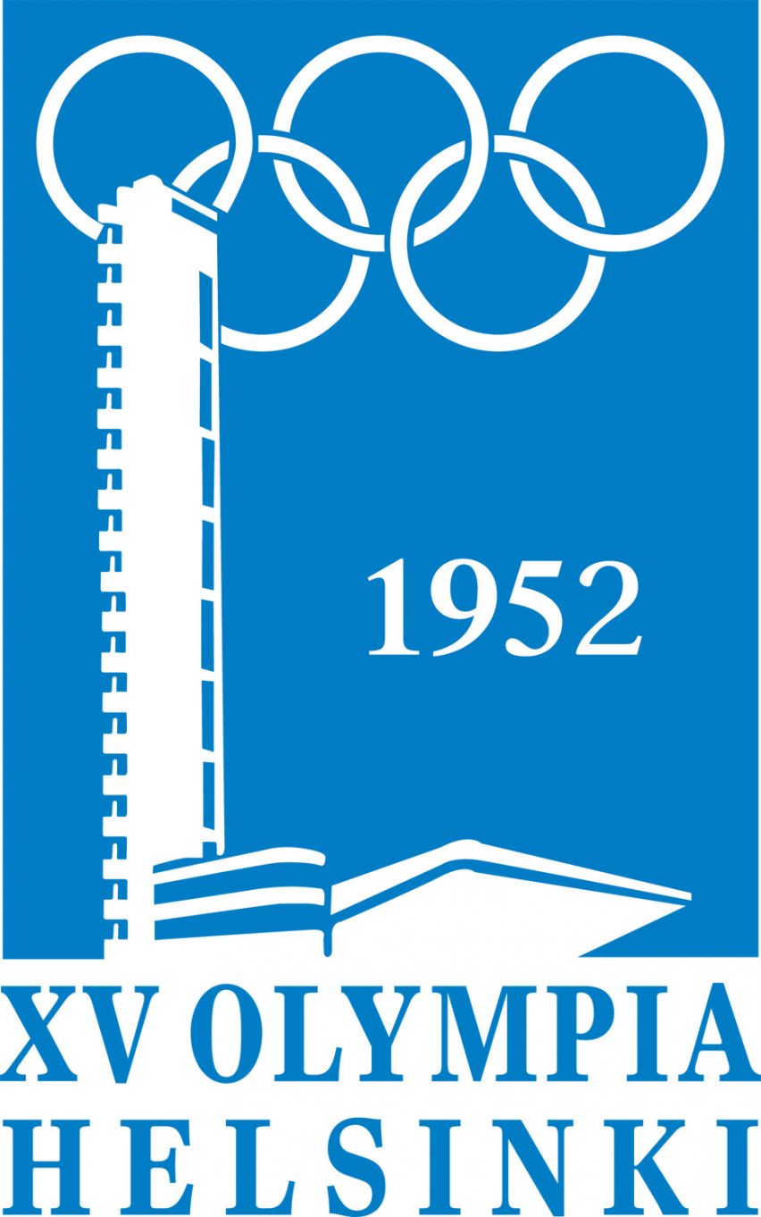 Logo of the 1952 Helsinki Olympics