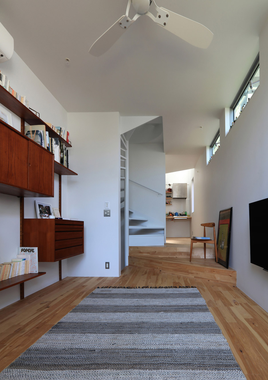 Four-metre-wide House in Hommachi built in Tokyo by Atelier HAKO Architects