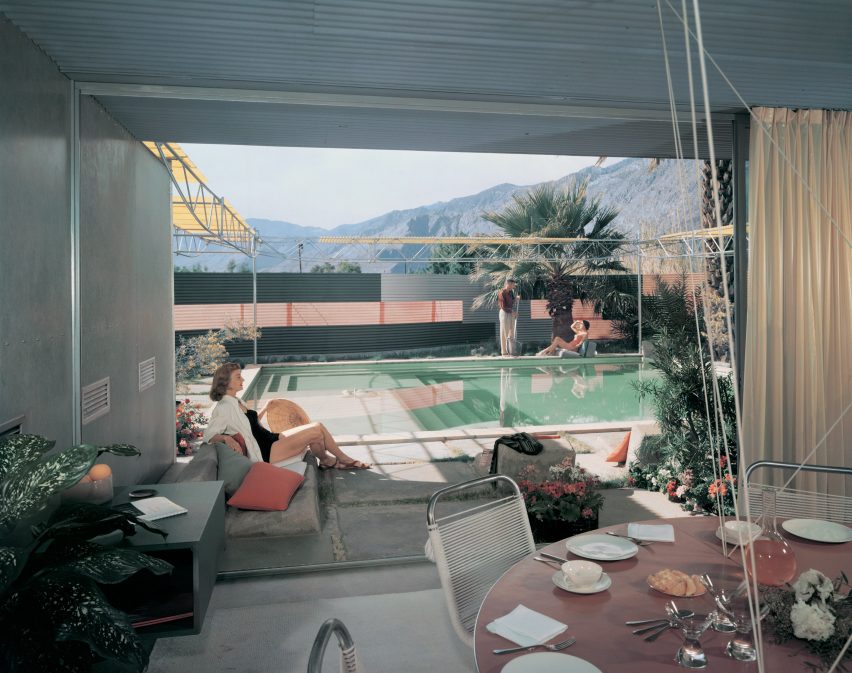 Frey Residence by Albert Frey, Palm Springs, California, photographed in 1956