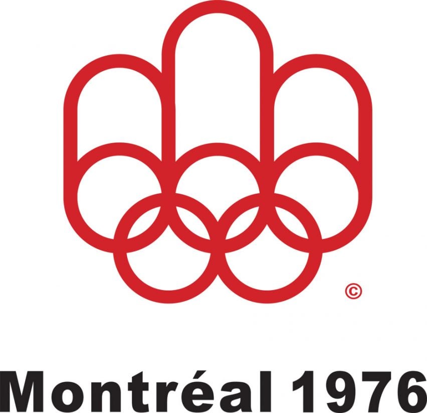 Logo of the 1976 Montreal Olympics