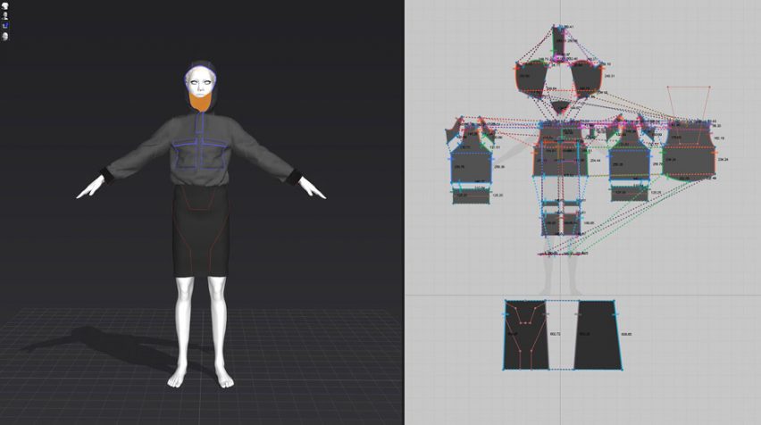 Clement Balavoine's Neuro process lets garments be completely digitally tailored