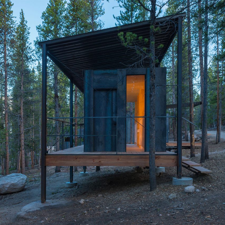 Outward Bound cabins by University of Colorado graduate students