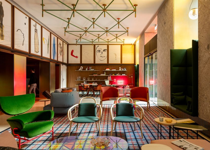 Modern Hotel Interior Design by Patricia Urquiola