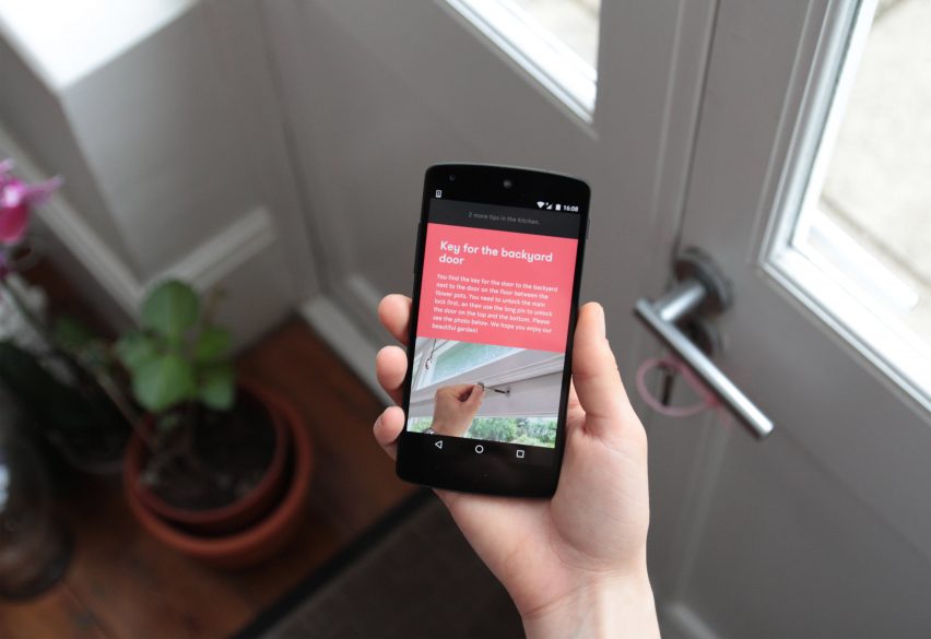 Kristian Knobloch's Ping system is a digital house manual for Airbnb guests