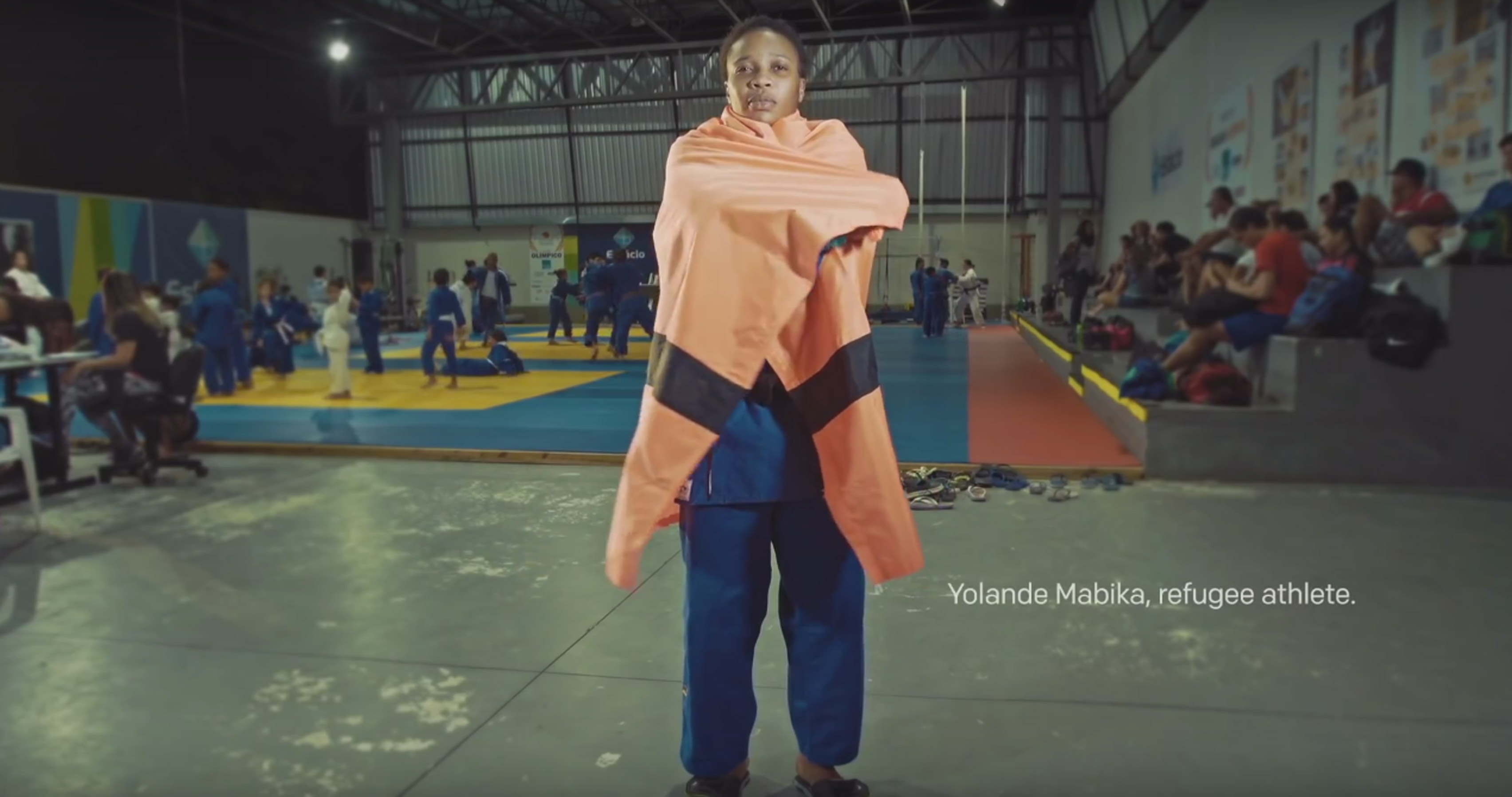 Refugees create flag for their Rio 2016 Olympic team