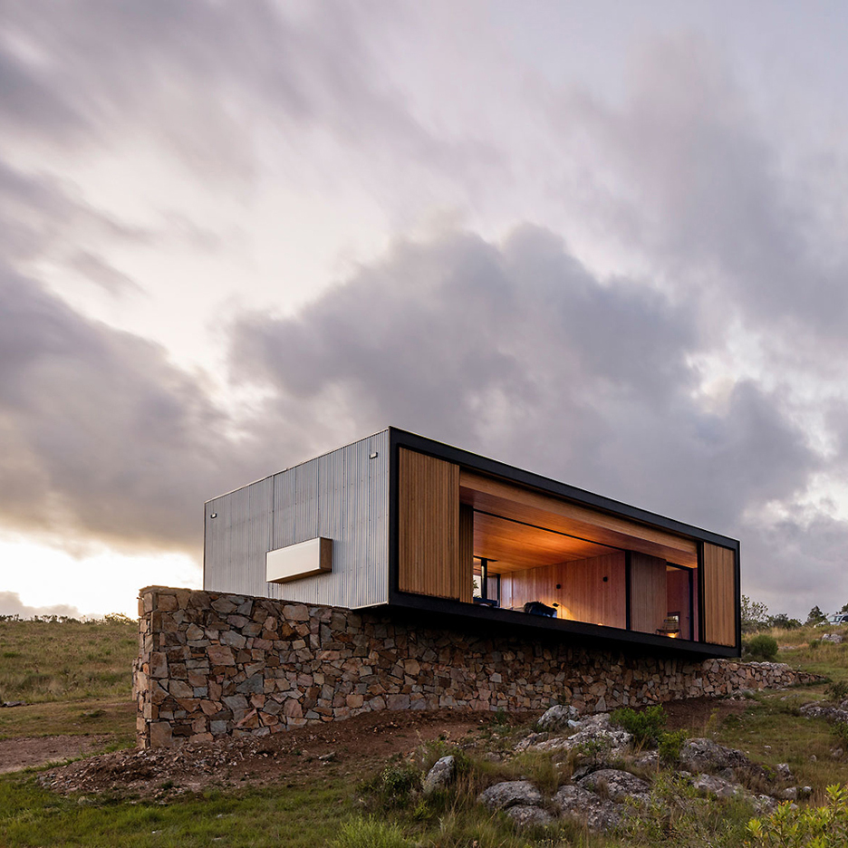 MAPA designs prefabricated house then ships it 200 kilometres to Uruguayan olive grove