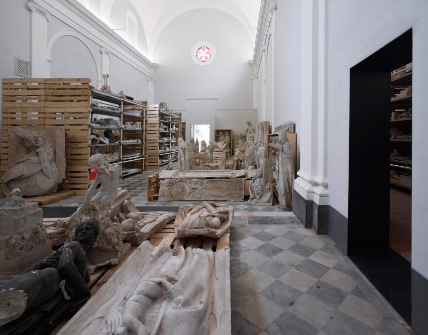 San Pellegrino Church restoration by Microscape