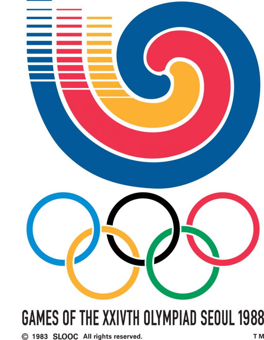 Logo of the 1988 Seoul Olympics