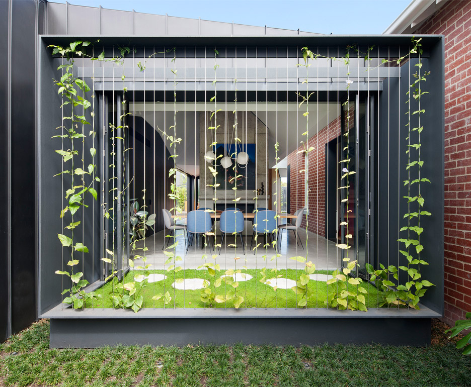 Matt Gibson's Shadow House extension stands in the shade of an Edwardian home