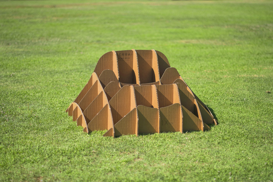 Terra grass chair by Nucleo