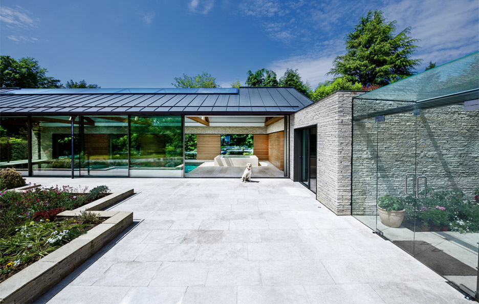 The Pool House in Haslemere by Re-Format