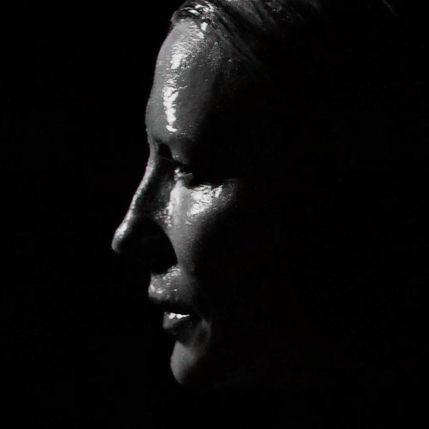 Cate Blanchett's face gradually wares away in John Hillcoat's music video for Massive Attack's