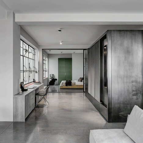 APA designs theatrical apartment for two directors
