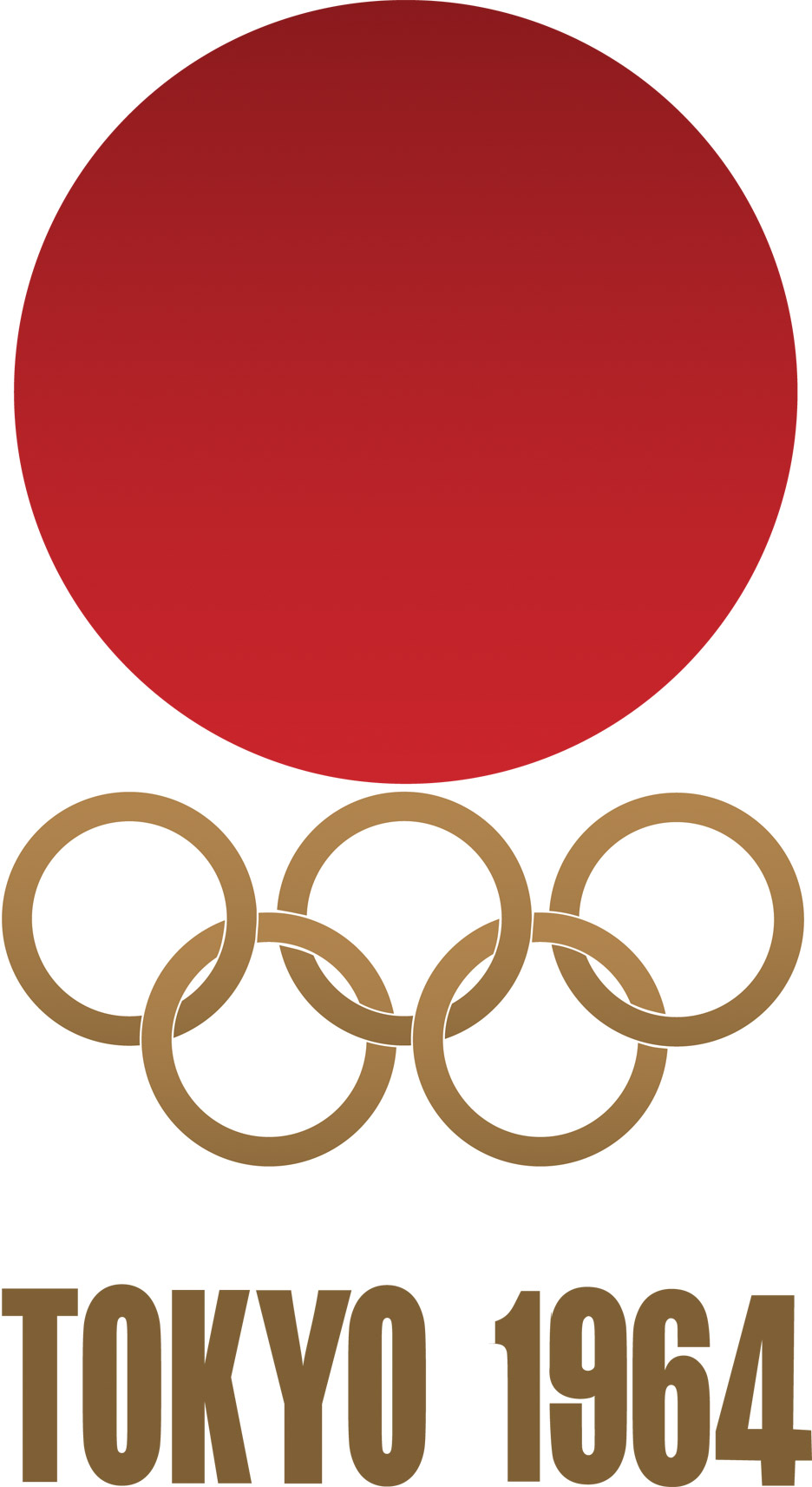Logo of the 1964 Tokyo Olympics