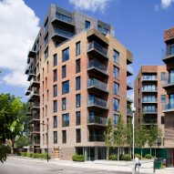 DRMM's Trafalgar Place development features multi-hued brickwork and communal gardens