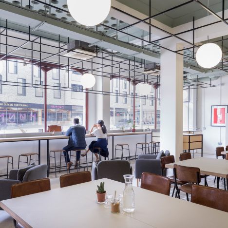 Gort Scott transforms 1960s block in London to create co-working and maker spaces