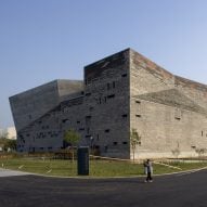 Wang Shu's Ningbo History Museum built from the remains of demolished villages