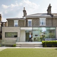 Studio Octopi adds glass-fronted extension to White Lodge house in London