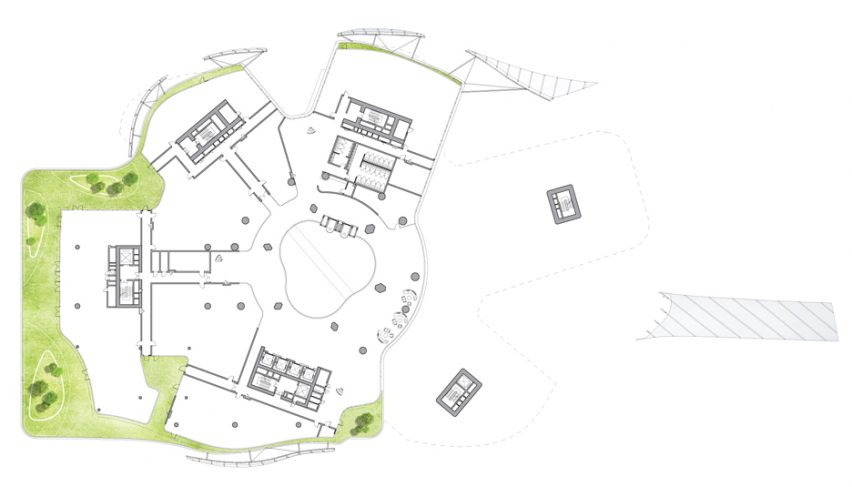 MAD architects designs Xinhee Design Centre