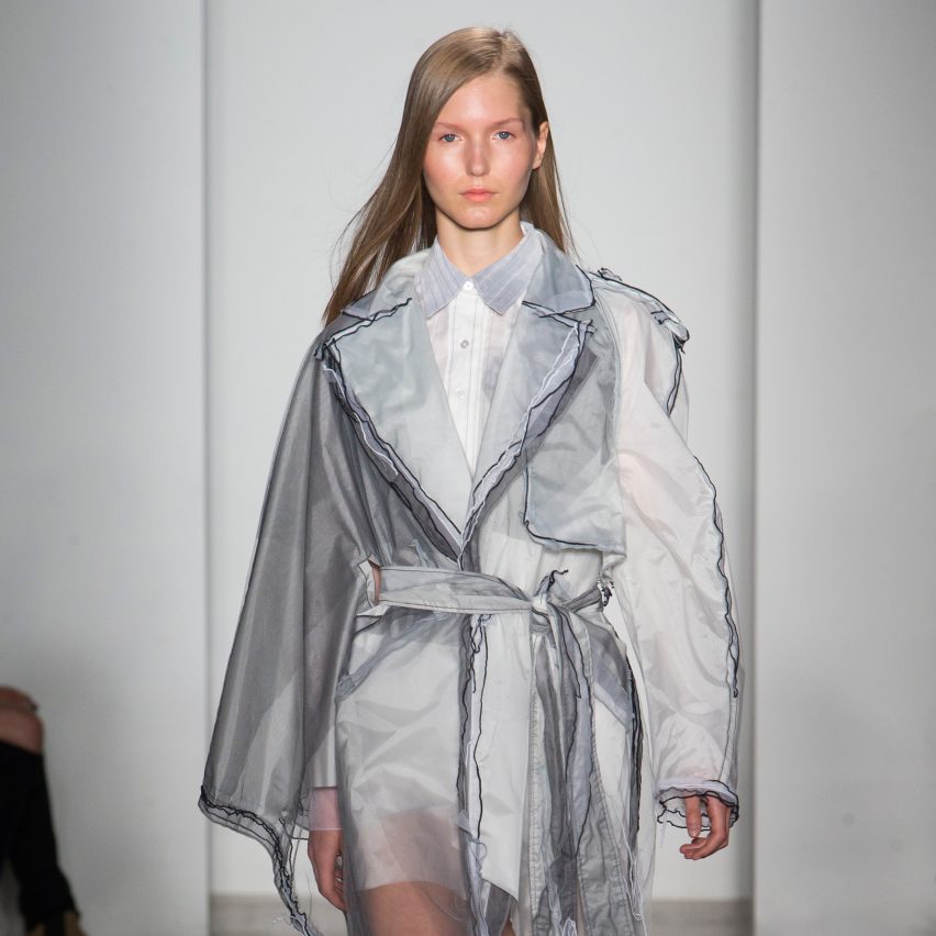 Alex Huang's graduate fashion collection from Parsons School of Design