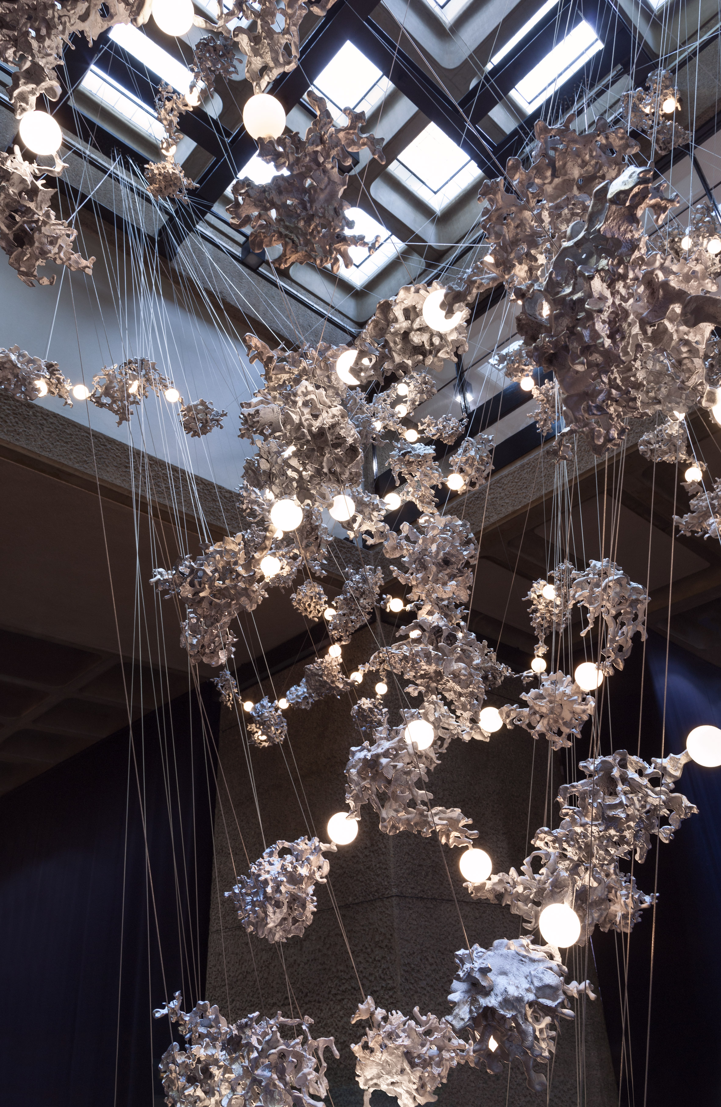 Bocci immersive light installation at the Barbican for London Design Festival 2016