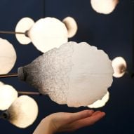 Mischer'Traxler creates light mobile that dims when unbalanced for London Design Biennale