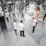 Scent-infused mirror maze by Es Devlin fills south London warehouse