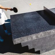 Murray Barker and Laith McGregor create concrete ping pong tables