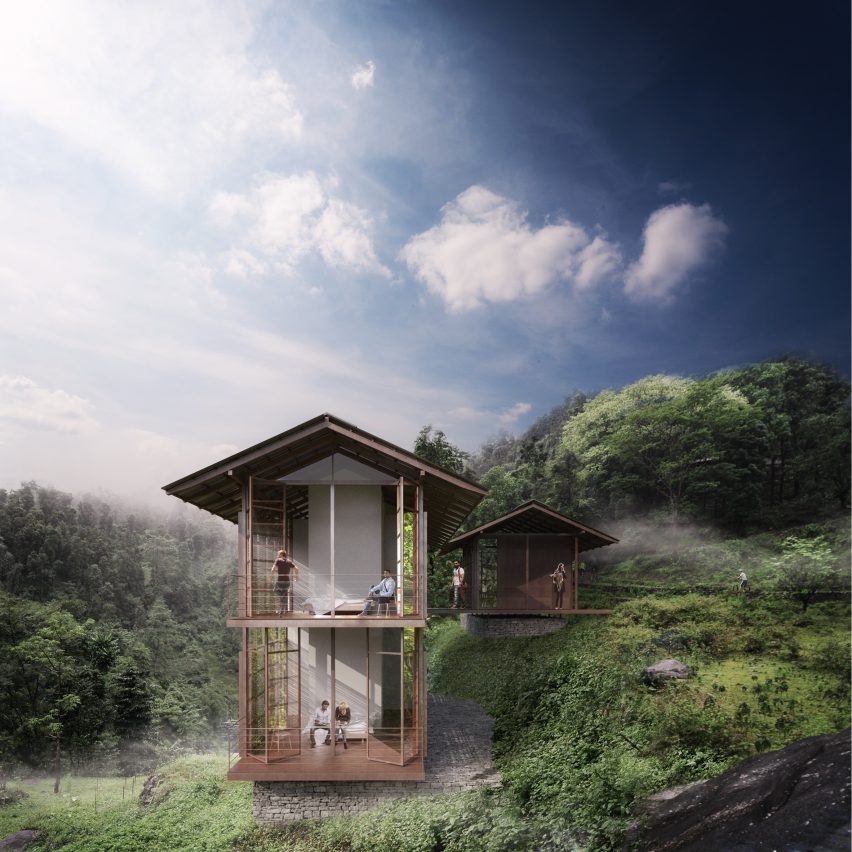 Carlo Ratti building digitally connected Pankhasari Retreat in the Himalayan mountains