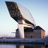 Zaha Hadid's Port House in Antwerp captured in photography by H&eacute;l&egrave;ne Binet