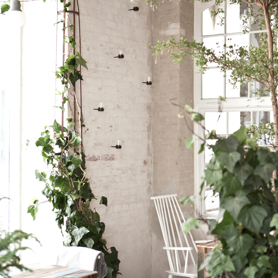 The Höst Restaurant by Norm Architects on the top 10 brick interiors on Dezeen's Pinterest boards