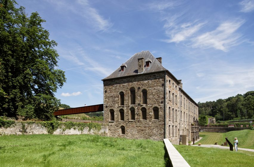 Villers Abbey Visitor Center in Belgium by Binario Architectes