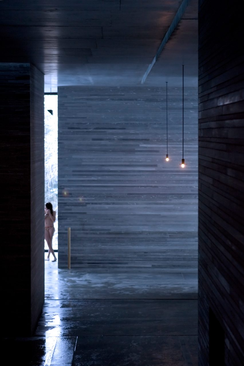 Poetry in Space Vals Thermal Spa in Switzerland Remodelista  Peter  zumthor Architecture Thermal bath
