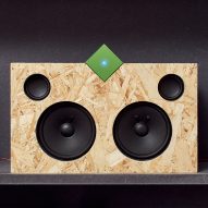 Paul Cocksedge's Vamp Stereo plays music wirelessly on any two old speakers