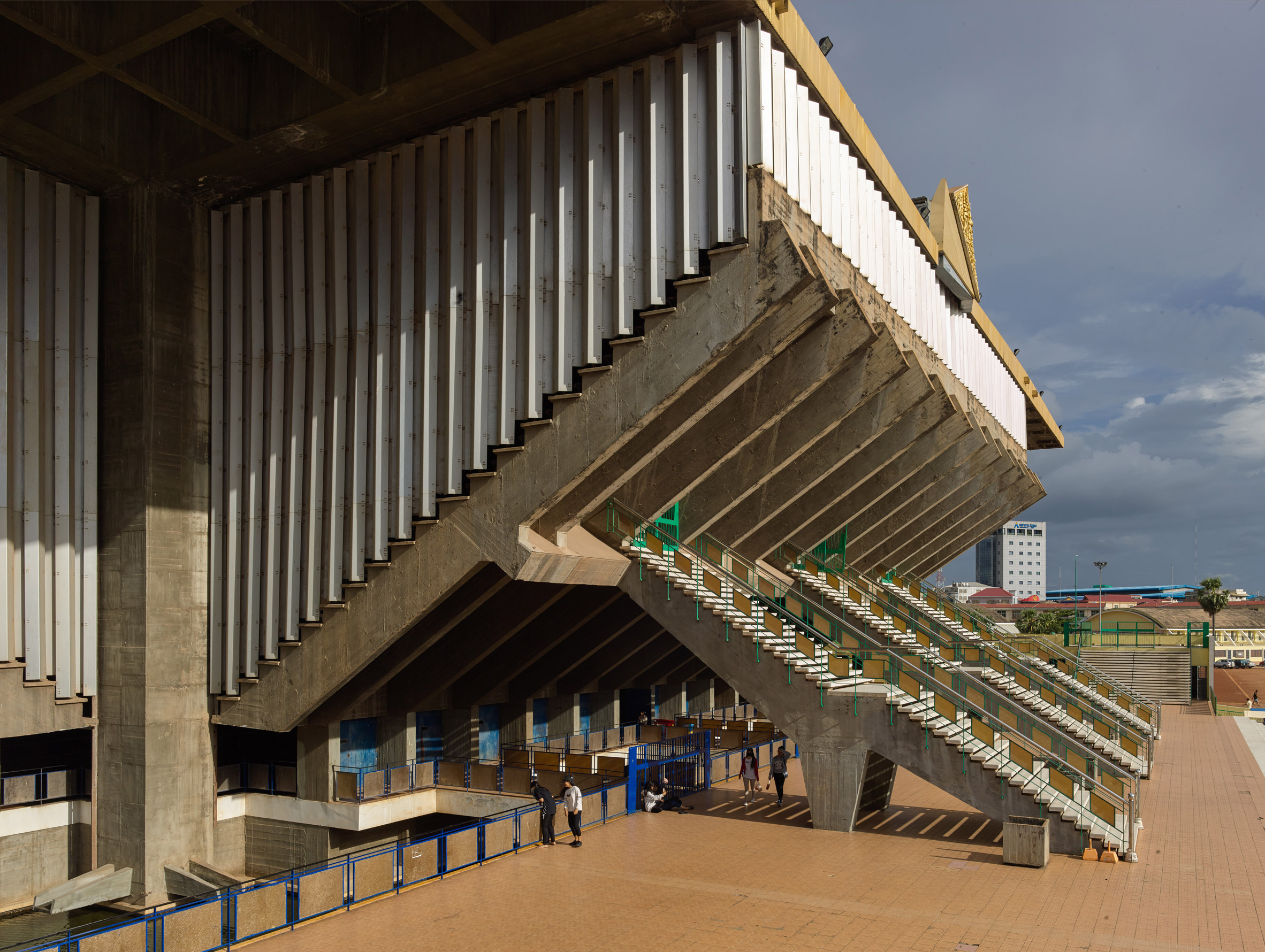 The National Olympic Stadium by Van Molyvann