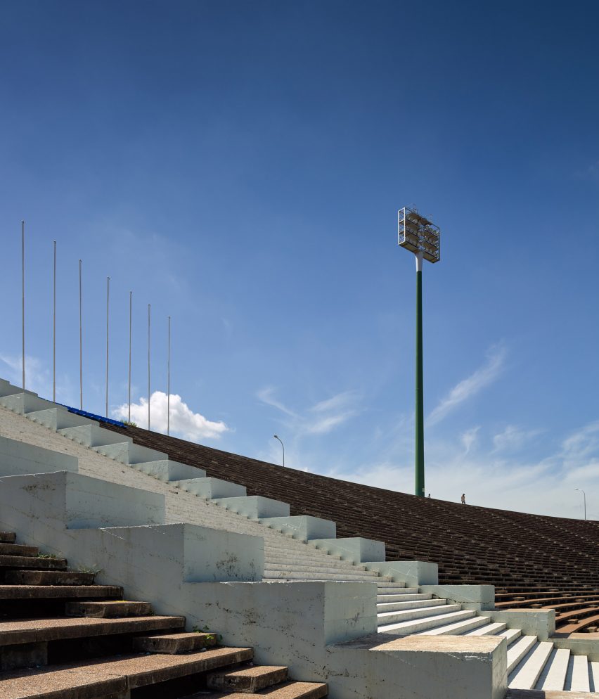 The National Olympic Stadium by Van Molyvann