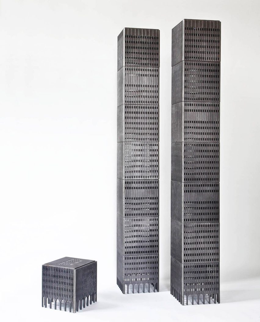 World Trade Centre towers by Rolf Bruggink are designed to collapse