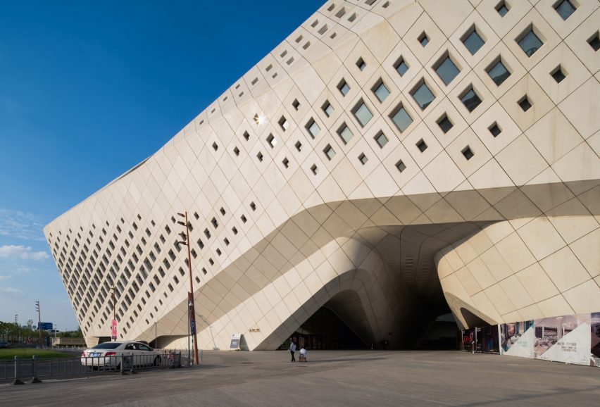 Nanjing International Youth Culture Centre by Zaha Hadid Architects