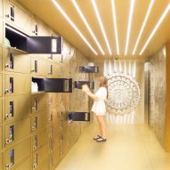Bangkok shoe store by External Reference mimics a bank vault