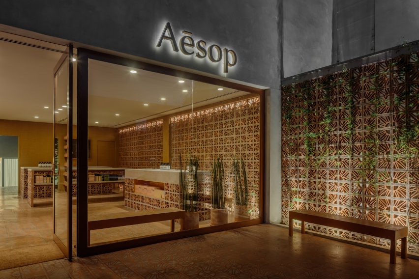 Aesop Store in Vila Madalena by Campana Brothers
