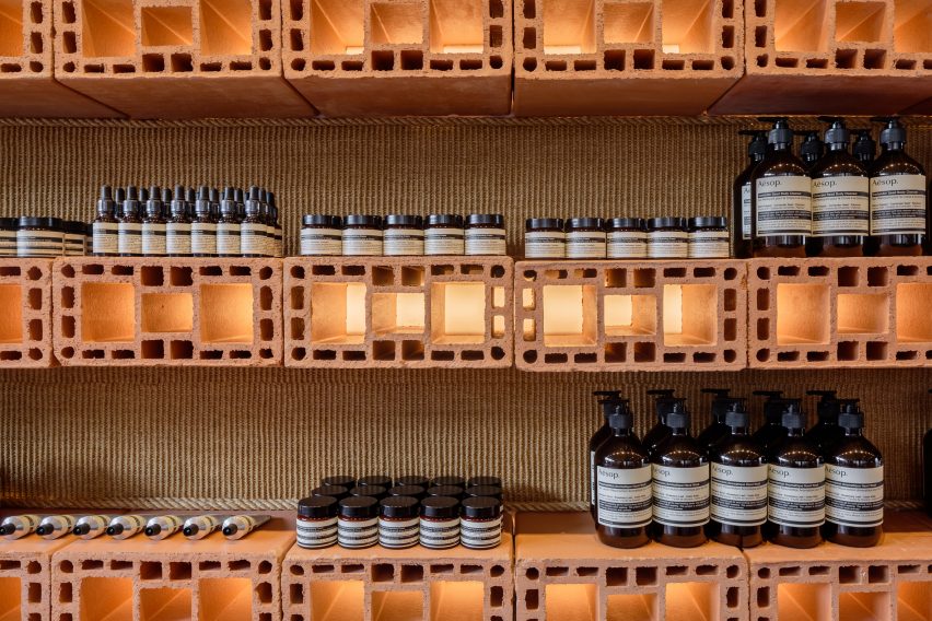 Aesop Store in Vila Madalena by Campana Brothers