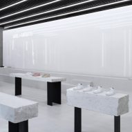 Christian Halleröd designs minimal interior for Axel Arigato London flagship store